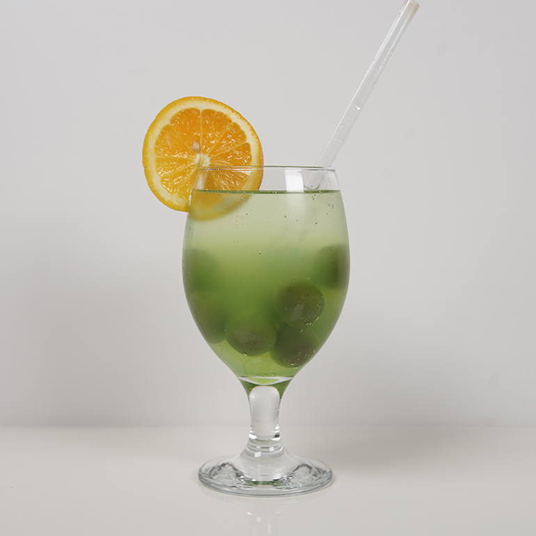 奇異果青梅氣泡飲